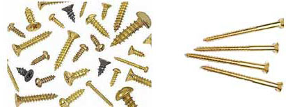 Brass Screws Brass Machine screws